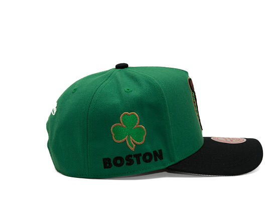 Cap Mitchell & Ness - In The City - NBA - Boston Celtics - Green