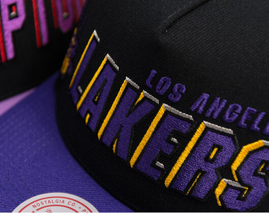 Cap Mitchell & Ness - Best In Class - NBA - Los Angeles Lakers - Black