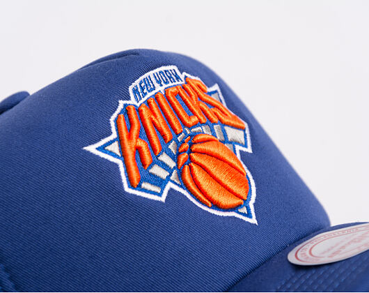Cap Mitchell & Ness - Evergreen Trucker - NBA - New York Knicks - Blue