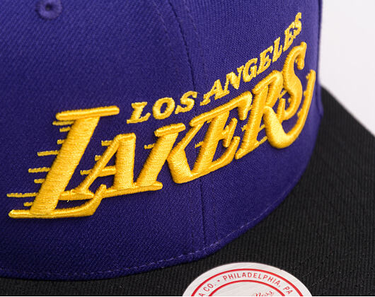 Cap Mitchell & Ness - Legendary Away - NBA - Los Angeles Lakers - Purple