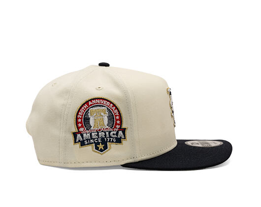 Cap New Era - MLB "American Flag" 9FIFTY - NY Mets - Chrome White