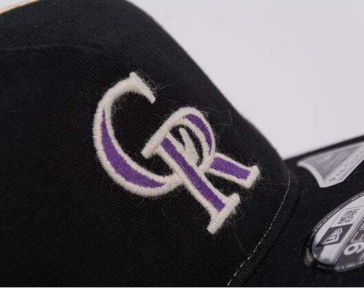 Cap New Era - MLB "Summer Twine Grained" 9FIFTY - Colorado Rockies - Team Color / Open Market Tan