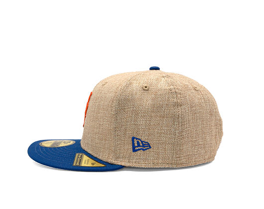 Cap New Era - MLB "Summer Twine" 59FIFTY - NY Mets - Team Color / Open Market Tan