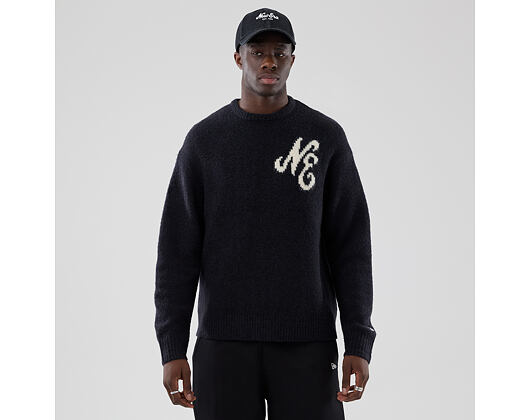 Sweater New Era - Branded Seasonal Knit Sweater - Navy