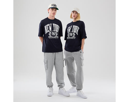 Tee New Era - MLB Arch Graphic Oversized Tee - NY Yankees - Navy