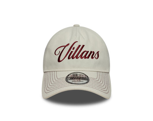 Cap New Era - Villans Dadcap 9TWENTY A-Frame - ASTON VILLA FC - Ivory