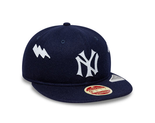 Cap New Era - MLB IMAGE DROP Heritage 9FIFTY Retro Crown - NY Yankees - Navy / Cream
