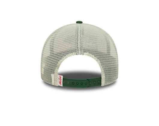 Cap New Era - Branded Graphic 9FORTY M-CROWN A-Frame Trucker - Cream / Cilantro Green
