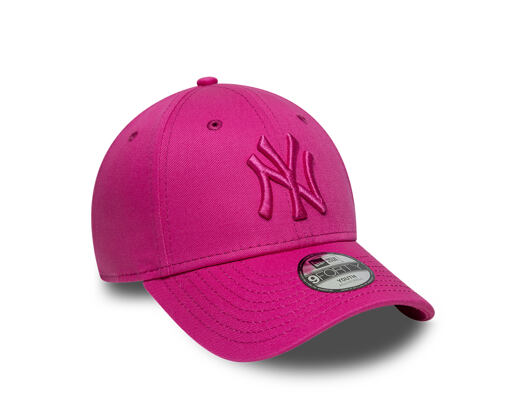 Kids Cap New Era - MLB League Essential 9FORTY - NY Yankees - Fuchsia