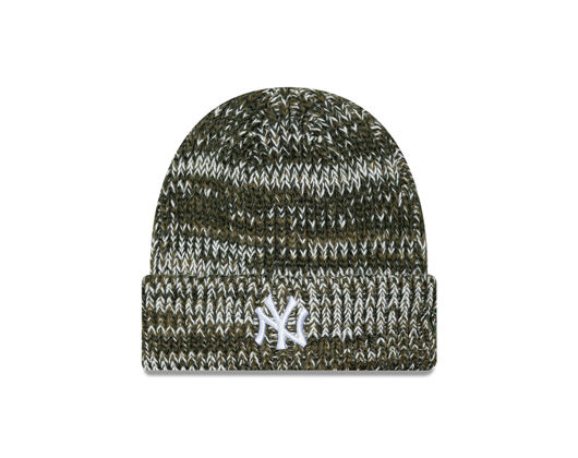 Beanie New Era - MLB Kulich Chunky Beanie Medium Knit - NY Yankees - Cilantro Green / New Olive