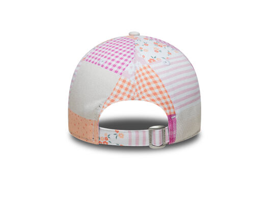 Kids Cap New Era - MLB Patchwork 9TWENTY - NY Yankees - Blush Pink / Fuchsia