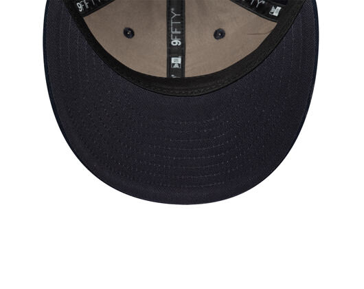 Cap New Era - Branded Suede Pre-Curved 9FIFTY Retro Crown - Navy