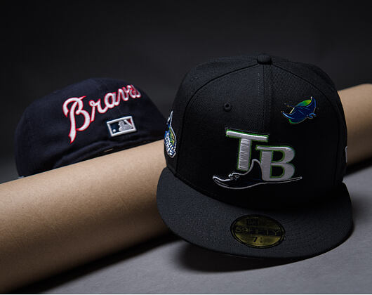 Cap New Era - MLB IMAGE DROP 59FIFTY - Tampa Bay Rays - Black