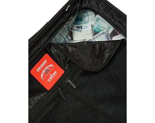 Bag Sprayground - Sharks In Paris Wtf Bubble Brown Check Full-Size Luggage