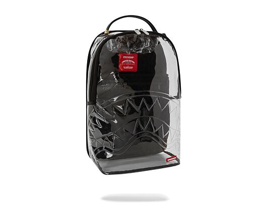 Backpack Sprayground - Gun Metal Colors Clear Backpack