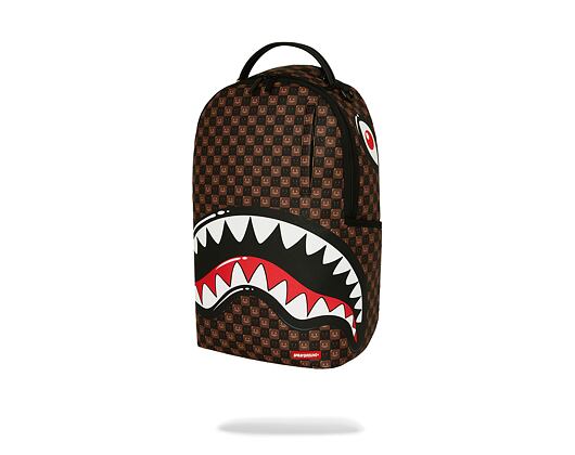 Backpack Sprayground - Sharks In Paris Wtf Bubble Brown Check Backpack