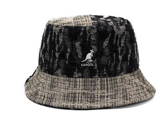Bucket Hat Kangol - TRENDS PACK - Denim Mashup Bucket - Black Topstitch