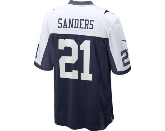 Jersey Nike - NFL Home Game Jersey Player - Dallas Cowboys - College Navy - Deion Sanders 21