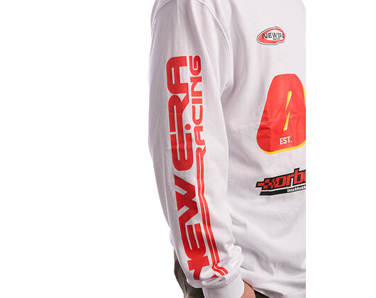 Tee New Era - F1 Graphic Longsleeve Tee - RED BULL F1 - White