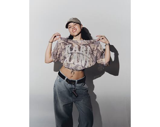 Jersey Karl Kani - Heritage Wood Camo Mesh Boxy Jersey