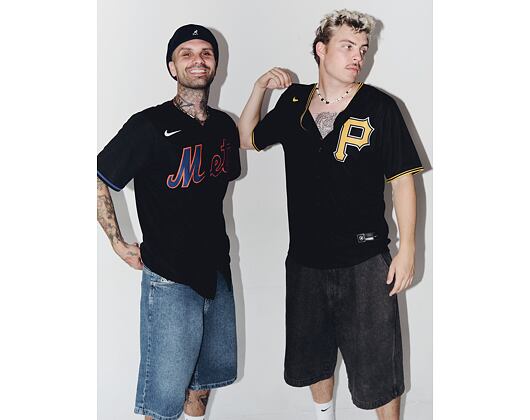 Jersey Nike - Official Replica Alternate Jersey - Pittsburgh Pirates - Pro Black