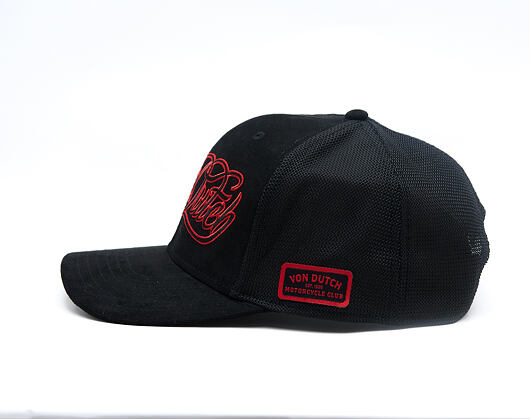 Cap Von Dutch - Semi Curve - Embroidery Premium - Black