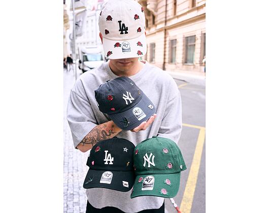 Cap '47 Brand - MLB Multi Scatter CLEAN UP - LA Dodgers - Black