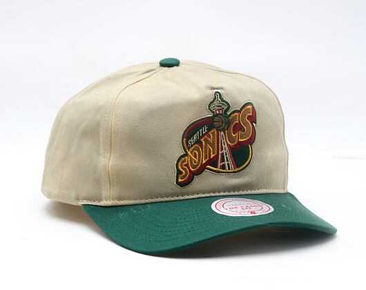 Cap Mitchell & Ness - NBA Retro Roots Deadstock Hwc - Seattle Supersonics - Cream