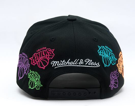 Cap Mitchell & Ness - NBA 404 Club Neon Pro Snapback - New York Knicks - Black