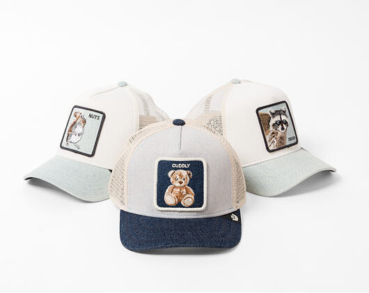 Kids Cap Goorin - Denim Cuddly Mini - Teddy Bear - Denim