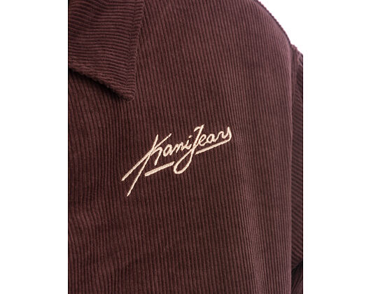 Jacket Karl Kani - Kani Jeans Corduroy Oversized College Jacket - Brown