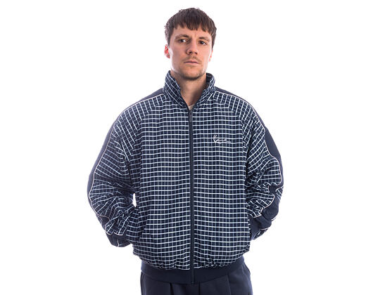 Jacket Karl Kani - Signature Check Sidestripe Trackjacket - Blue