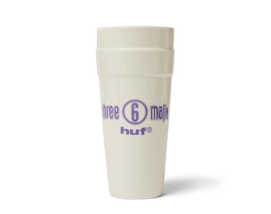 Other - Ručně Huf - Three 6 Mafia Ceramic Double Cup - White
