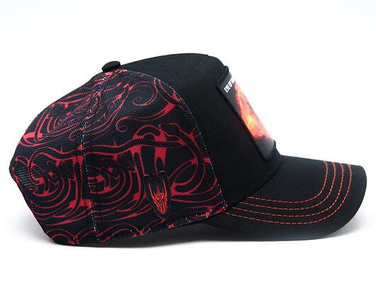 Cap Capslab - Lord of the Rings Trucker - Eye of Sauron - Black / Red