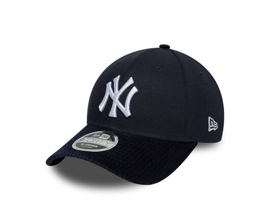 Cap New Era - MLB Cord Visor 9FORTY M-CROWN - NY Yankees - Navy