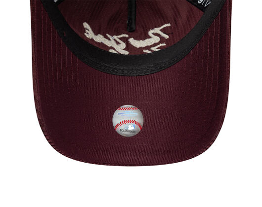Cap New Era - MLB Cord Script 9TWENTY A-Frame - NY Yankees - Maroon