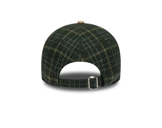Cap New Era - MLB Mix Check 9TWENTY - NY Yankees - Stone / Cilantro Green