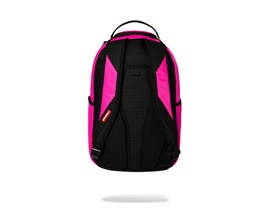 Backpack Sprayground - Shark Central White Stencil Shark Pink Nylon Backpack