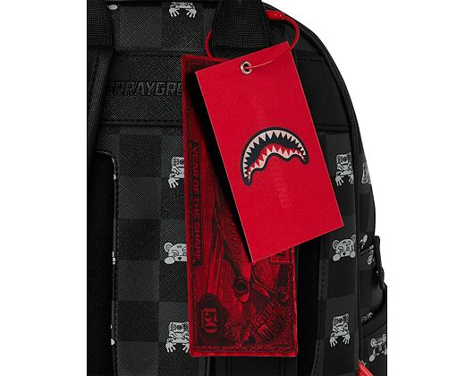 Sprayground - Gray Peeking Character Check Savage Backpack