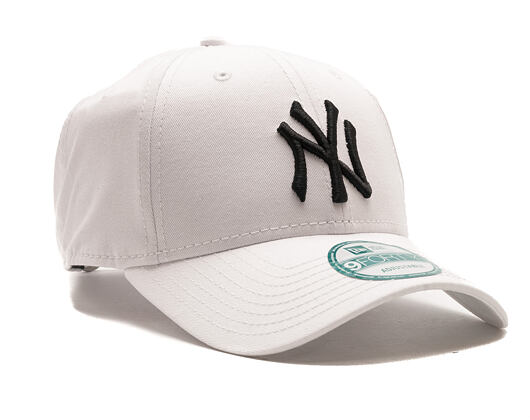 New Era 9FORTY MLB League Basic New York Yankees Strapback White / Black Cap