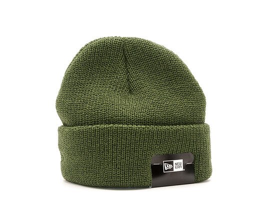 New Era Lightweight Patch Dark Green Winter Beanie
