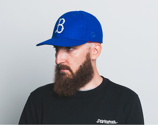 New Era Relocation Brooklyn Dodgers 59FIFTY Low Profile Light Royal/White/Dark Green Cap