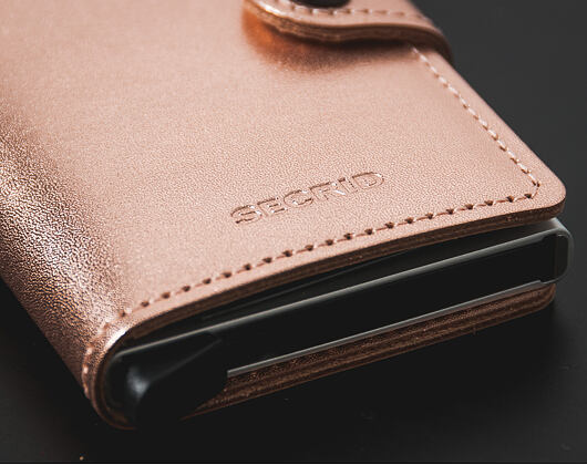Secrid Miniwallet Metallic Rose