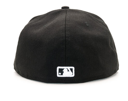 New Era 59FIFTY MLB Basic Los Angeles Dodgers Fitted Black / White Cap