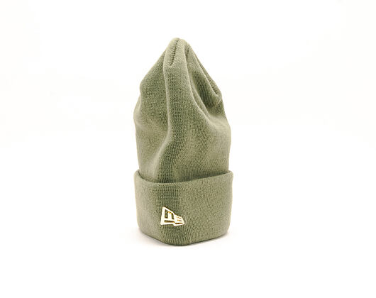 New Era Metal Flag Knit New Olive/Gold Winter Beanie