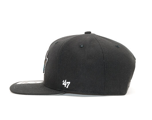 '47 Brand San José Sharks No Shot Captain Black Snapback