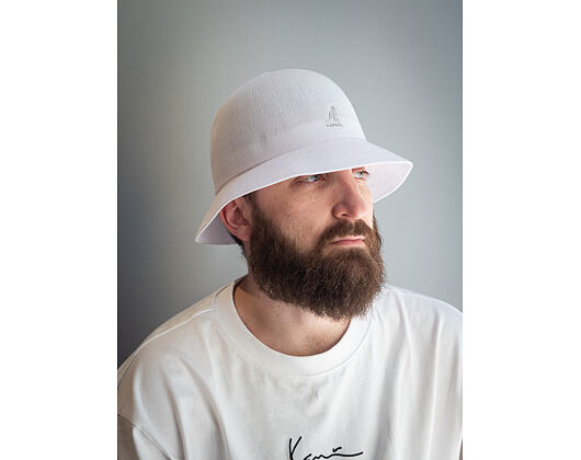 Kangol K2094ST Tropic Casual White WH103 Bucket Hat