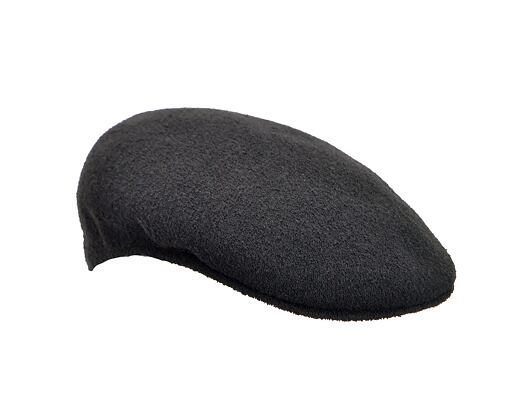Kangol Bermuda 504 K3075ST-BK001 Black Flat Cap