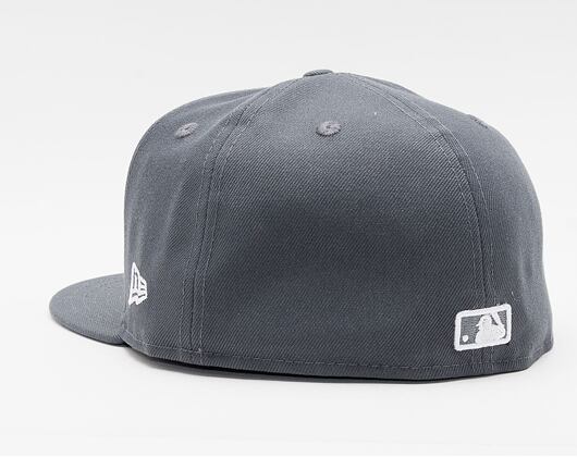 New Era 59FIFTY MLB Basic New York Yankees Fitted Graphite / White Cap
