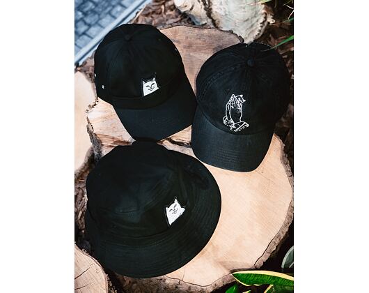 RIP N DIP Praying Hands Dad Hat RND4753 Black Cap